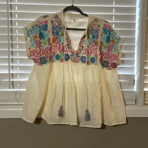 Embroidered blouse